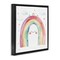Stupell Industries Cute Smiling Rainbow Floating Frame, design by Creative Studio
